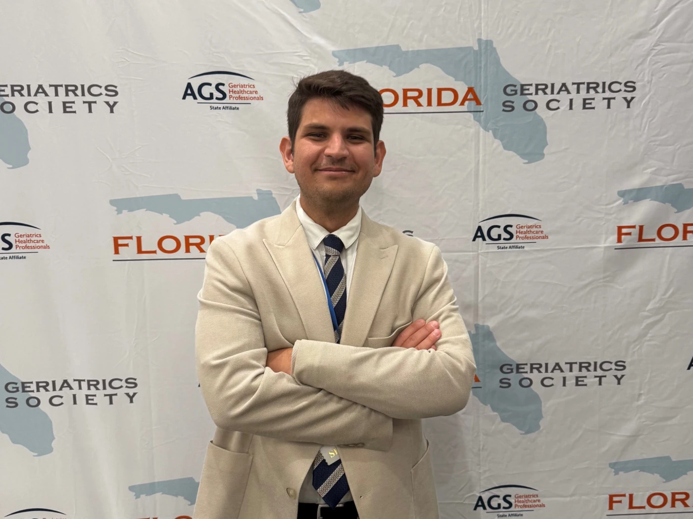 Stefano Cacciatore at the Florida Geriatrics Society Annual Symposium